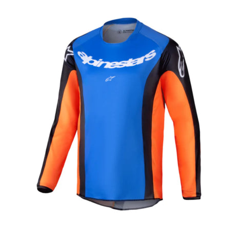 ALPINESTARS YOUTH RACER MELT KIT COMBO ORANGE BLUE