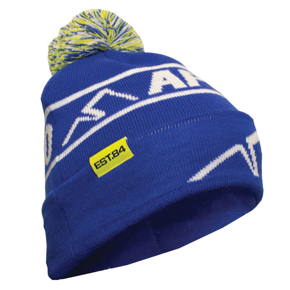 APICO FACTORY RACING BOBBLE HAT TEAM 2023 BLUE/WHITE – Dirt Store