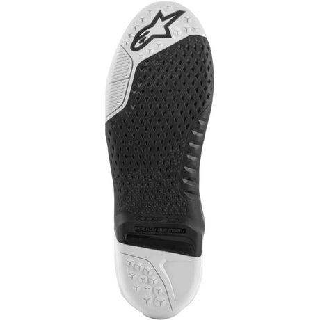 TECH 10 SUPERVENTED SOLE - BLACK/WHITE Alpinestars motocross kit