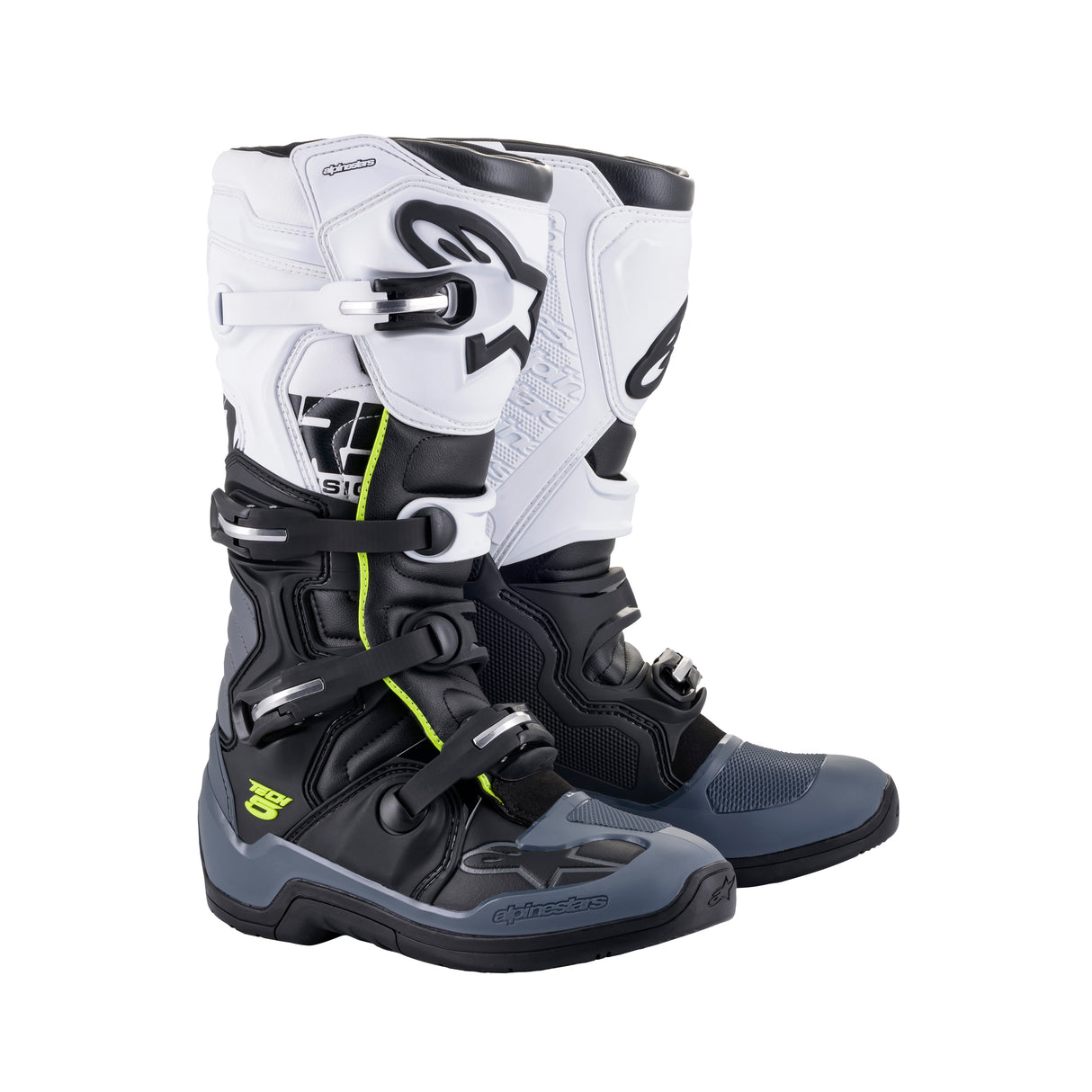 Alpinestars Tech 5 - Black Dark Gray White