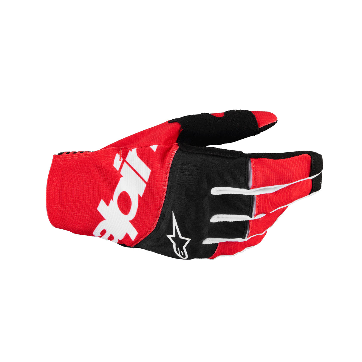 Alpinestars Techstar Gloves - Black Bright Red