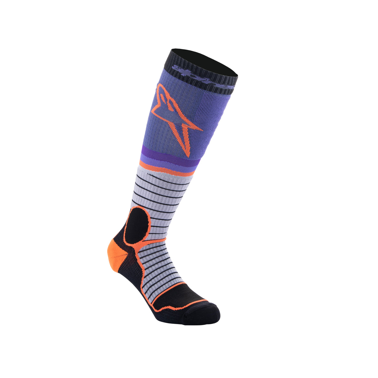 Alpinestars MX Pro Socks Black Gray Purple