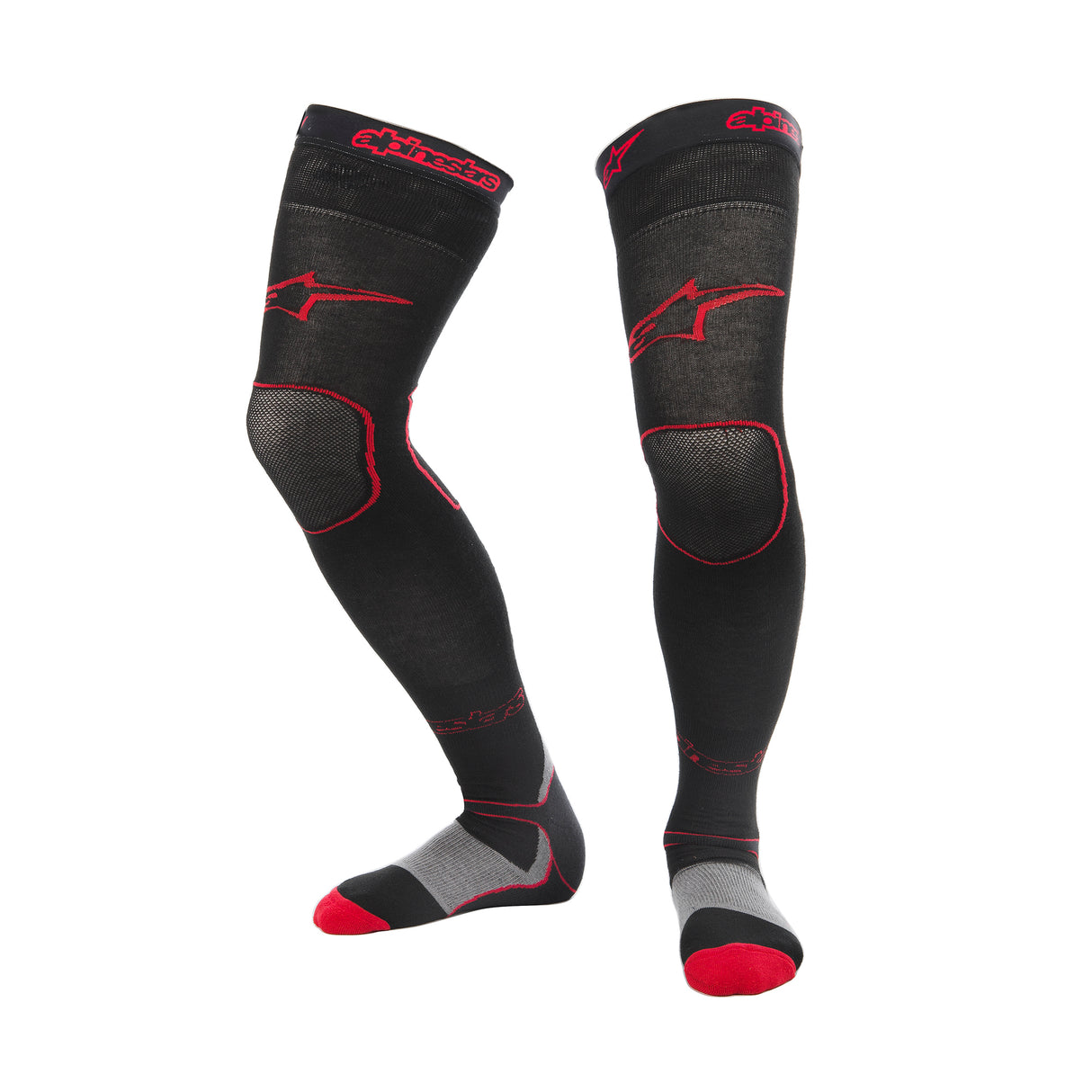 Alpinestars MX Socks Long Black Red