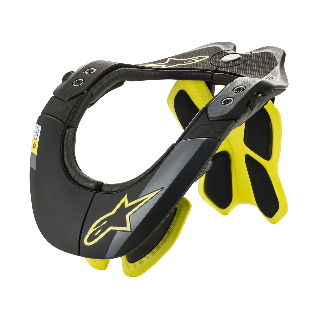 Alpinestars BNS Tech-2 - Black Yellow Fluo