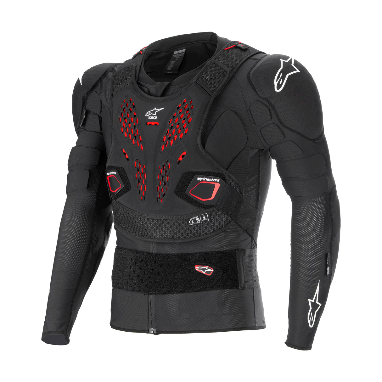 Alpinestars Bionic Pro V3 Plasma Protection Jacket - Black Red White