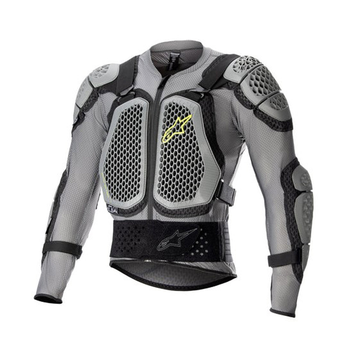 Alpinestars Bionic Action V2 Protection Jacket - Gray Black Yellow Fluo