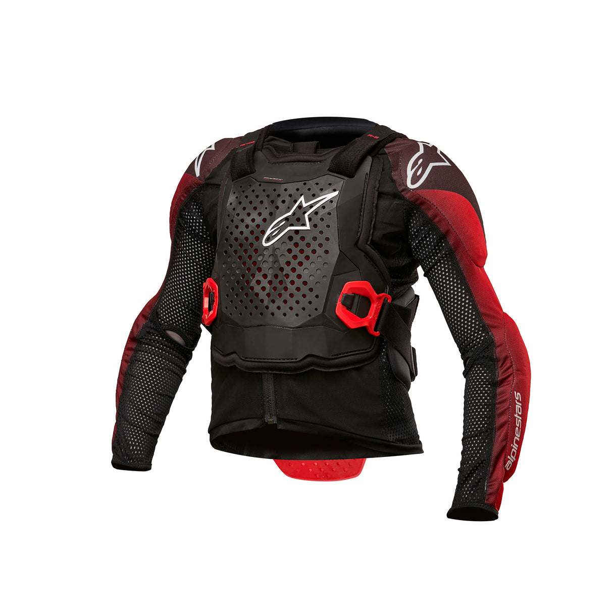 Alpinestars Bionic Tech Youth Protection Jacket Black White Red