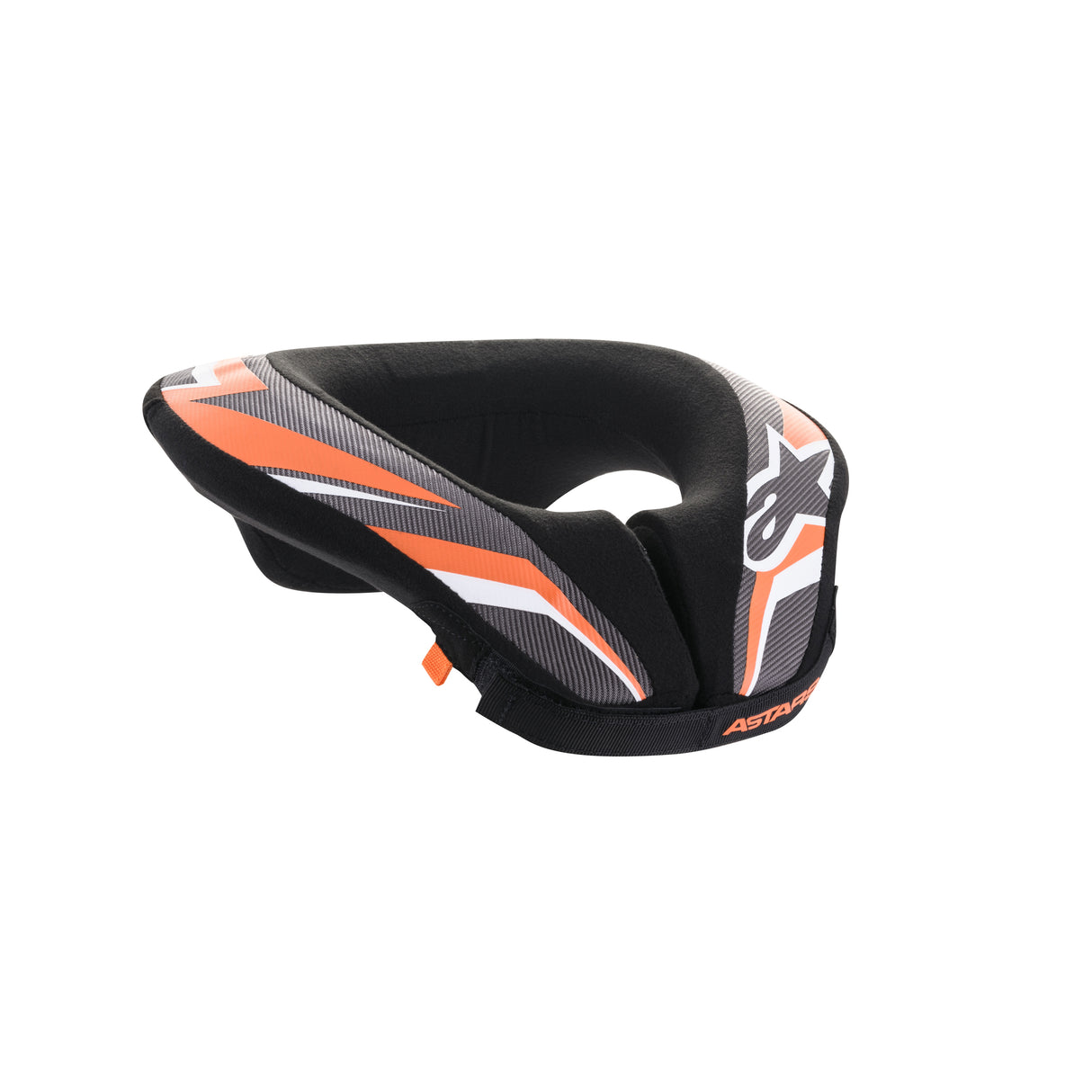 Alpinestars Sequence Youth Neck Roll Black Anthracite Orange