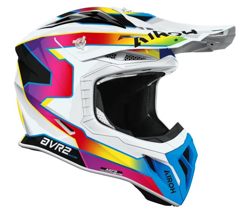 Airoh Aviator Ace 2 Sunrise Gloss MX Helmet