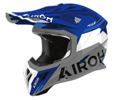 Airoh Aviator Ace 2 Fury Blue Gloss MX Helmet