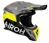 Airoh Aviator Ace 2 Fury Yellow Gloss MX Helmet