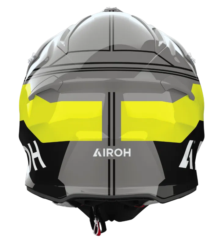 Airoh Aviator Ace 2 Fury Yellow Gloss MX Helmet