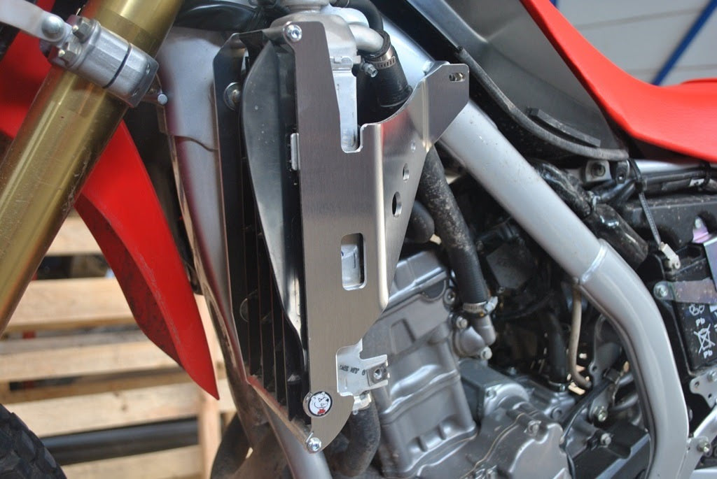 AXP Radiator Braces (Red) Honda CRF250L 13-21