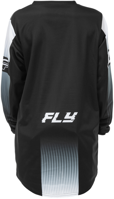 F-16 2026 Youth Jersey - Black/White