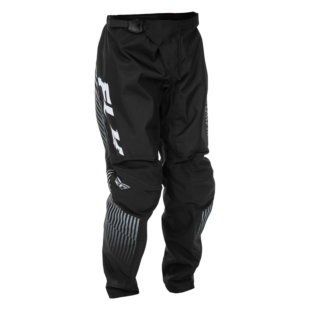 F-16 2026 Youth Pant - Black/White