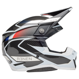 Bell 2025 Moto-10 Spherical (Renen Raycon Matte/Gloss Black/White)