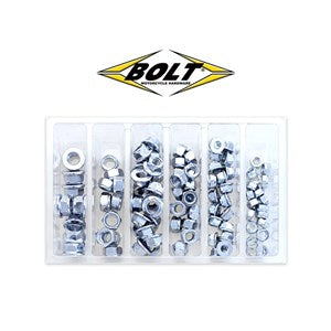 BOLT HARDWARE FUJI LOCKING NUT SERVICE ASSORTMENT BOX 110PCS