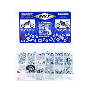 BOLT HARDWARE PRO PACK FASTENER KIT YAMAHA YZ125-250 02-21 (R)