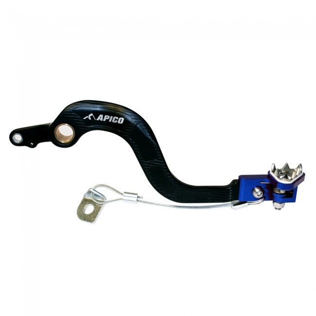 BRAKE PEDAL FORGED YAMAHA YZ450F 23-24, WR450F 2024, YZ450FX 2024, YZ250F 2024  BLACK/BLUE