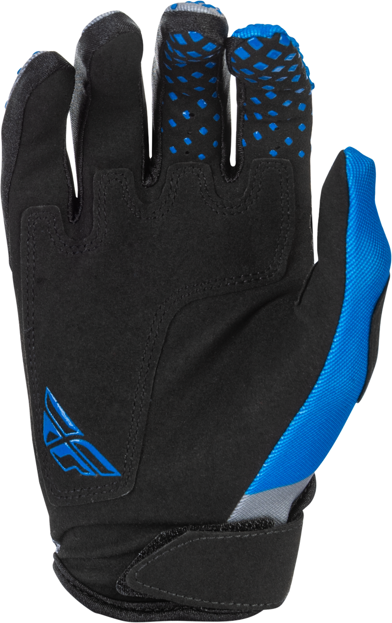 Kinetic 2026 Youth Gloves - Blue/Grey/Black
