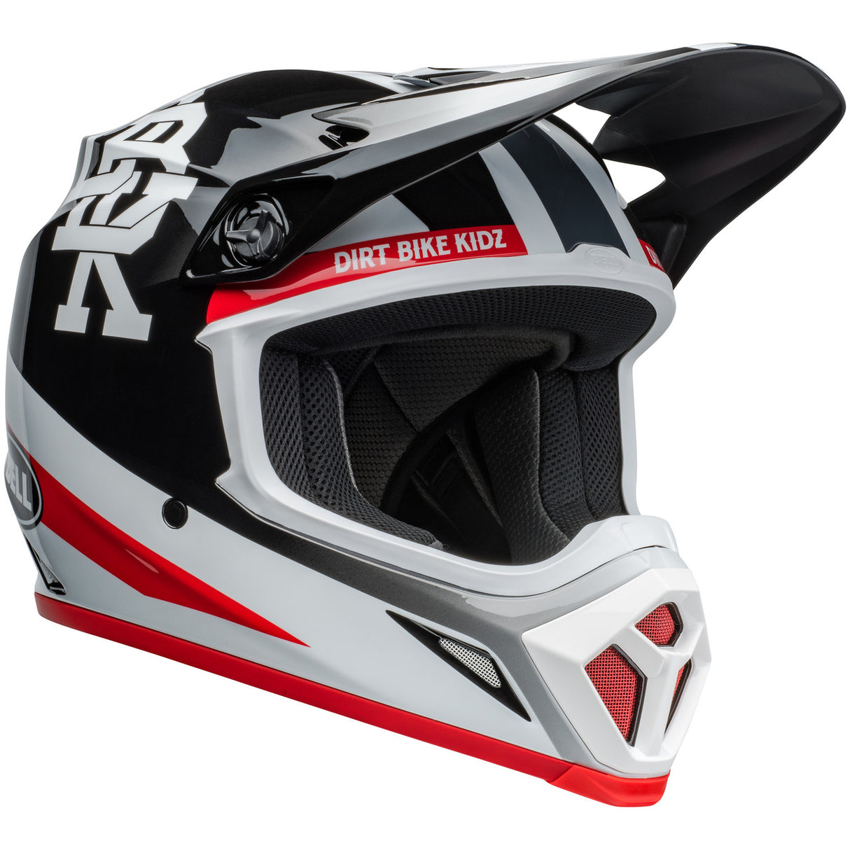 Bell MX 2024 MX-9 Mips Adult Helmet (Twitch DBK 24 Black/White)