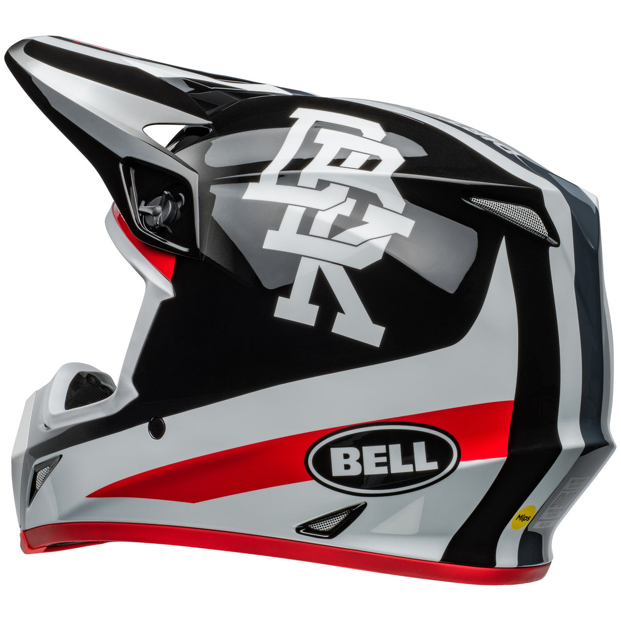 Bell MX 2024 MX-9 Mips Adult Helmet (Twitch DBK 24 Black/White)