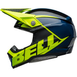 Bell MX 2024 Moto-10 Spherical Mips Adult Helmet (Sliced Retina/Blue)