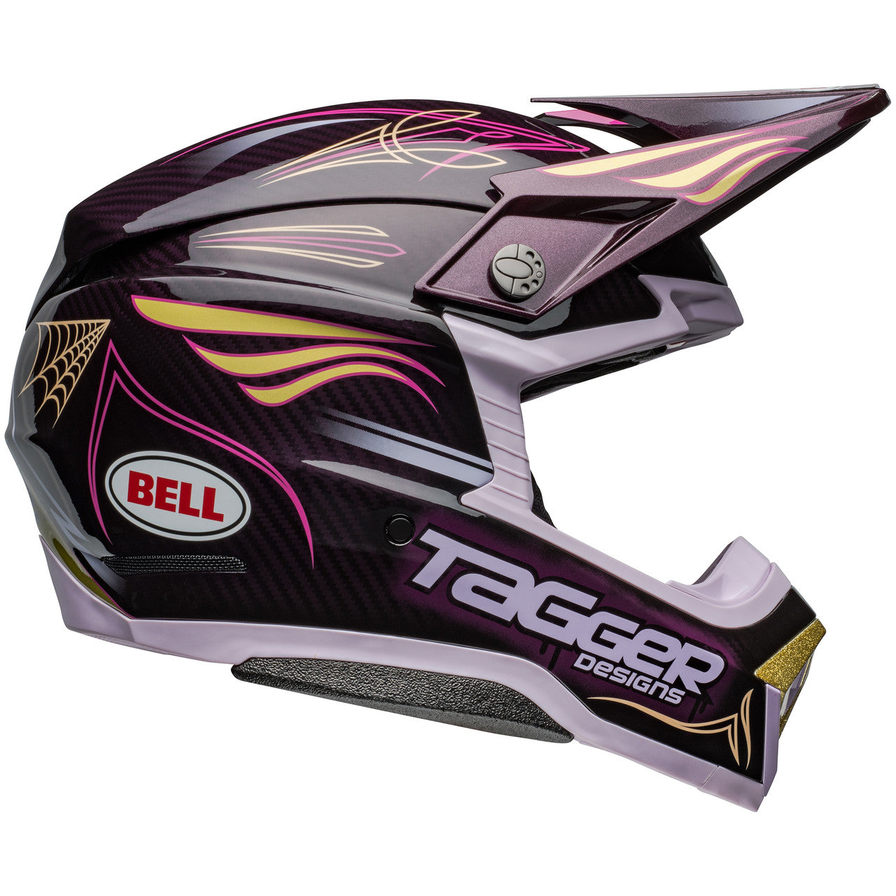 Bell MX 2024 Moto-10 Spherical Mips Adult Helmet (Tagger Purple