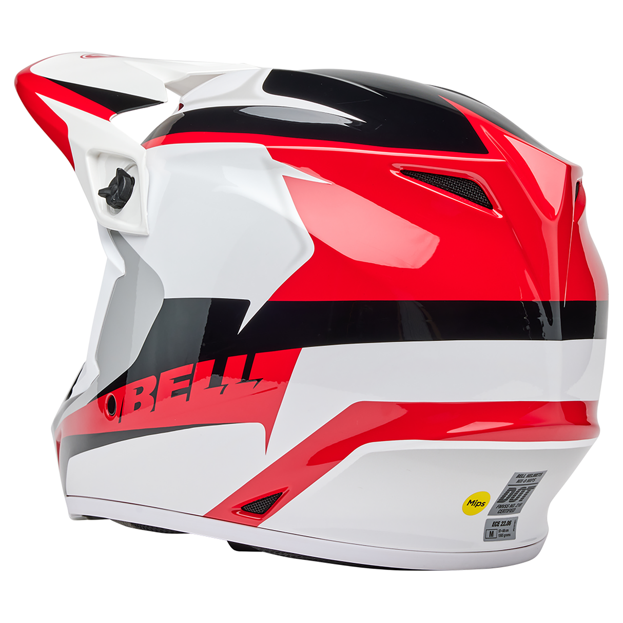Bell 2025 MX-9 MIPS (Rift Red/White)