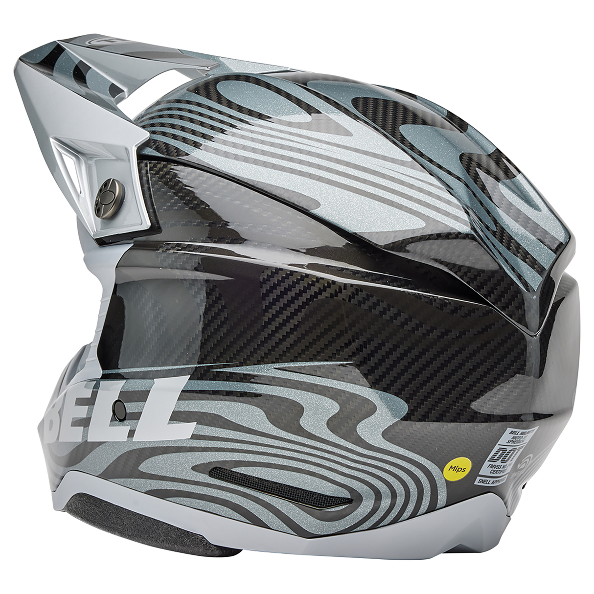 Bell 2025 Moto-10 Spherical (Cortex Silver/Grey)
