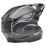 Bell 2025 Moto-10 Spherical (Fasthouse Raven Matte Black/White)
