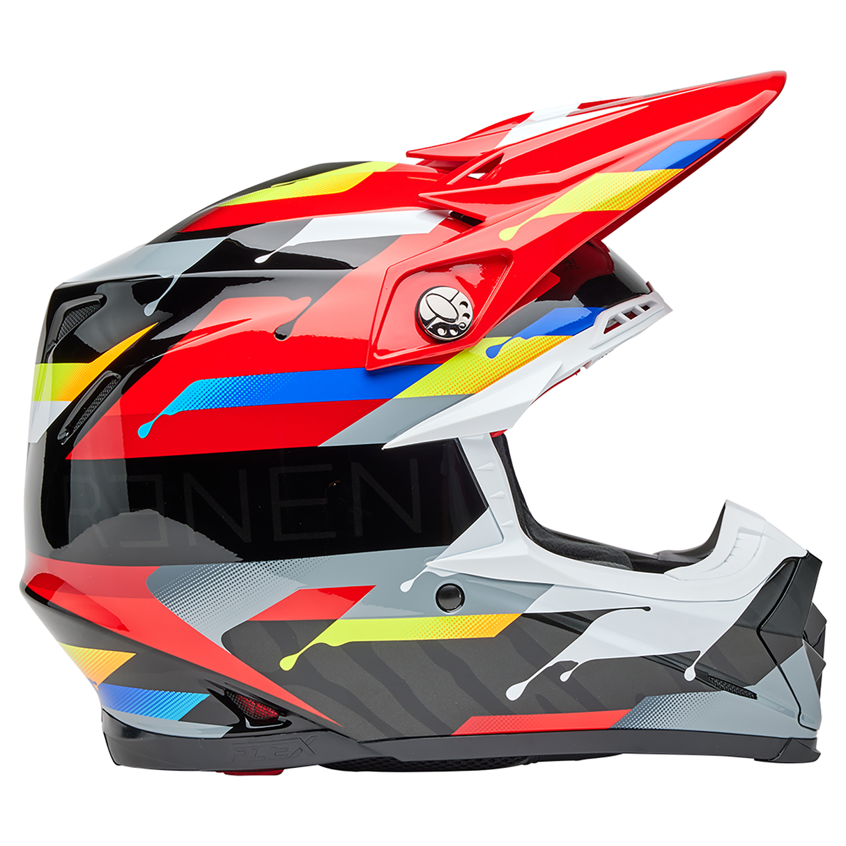 Bell 2025 Moto-9S Flex (Renen Nova Black/Red)