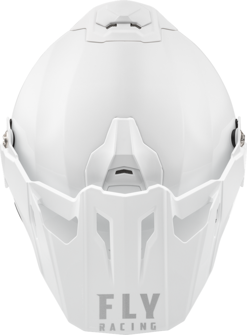 Kinetic Trekker Solid Helmet - White