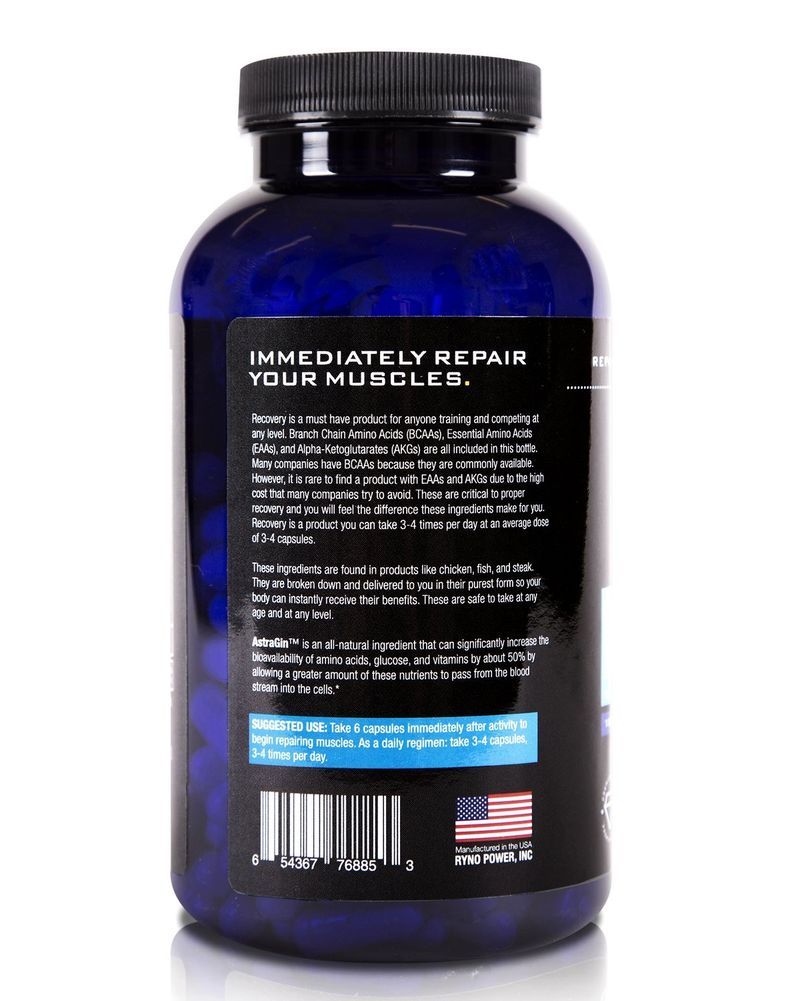 Ryno Power Recovery Capsules 200ct