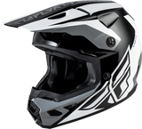 Kinetic Crest Helmet - Black/White/Grey