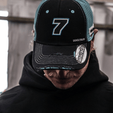 Official Davey Todd Merchandise Trucker Hat - Black & Blue