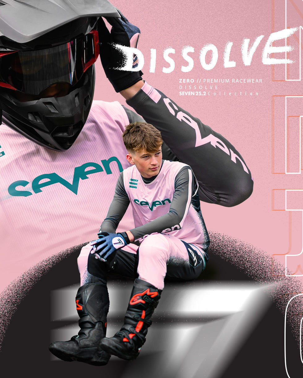 Pink Seven Motocross Gear Set NEW 2023 YOUTH SEVEN VOX SURGE RACE