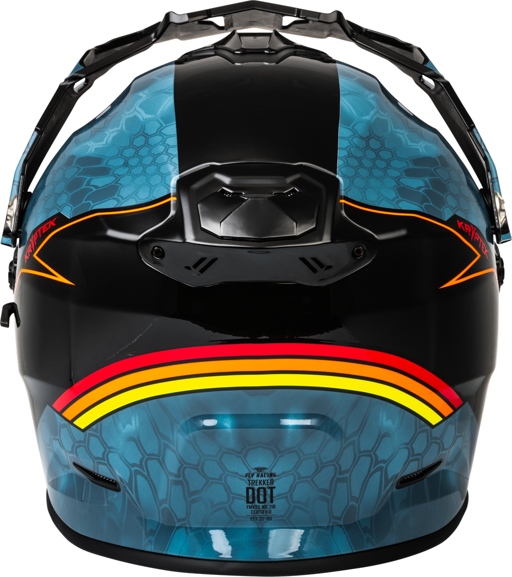Kinetic Trekker Kryptek Helmet - Slate/Black/Red