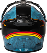 Kinetic Trekker Kryptek Helmet - Slate/Black/Red