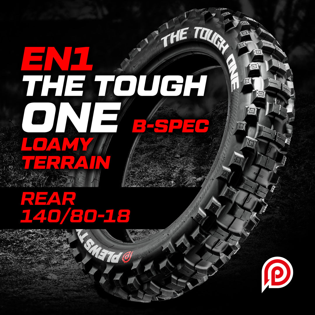 Plews Tyres EN1 EXTREME The Tough One Spec B +15mm Tread depth - 140 / 80 - 18