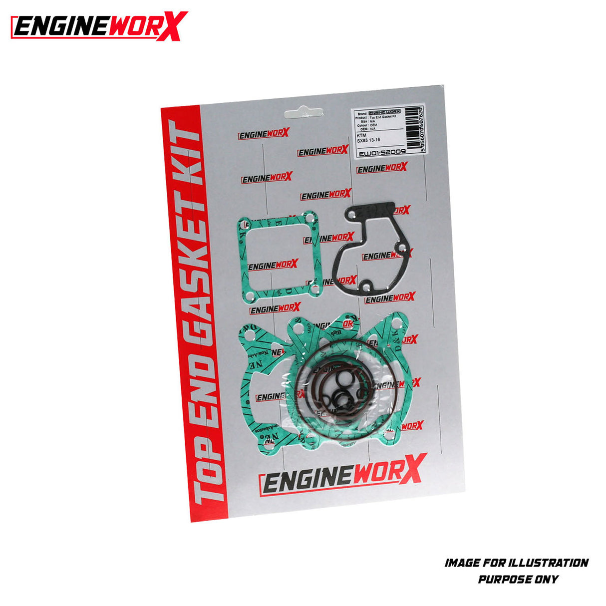 Engineworx Gasket Kit (Top Set) Kawasaki KX250 93-96