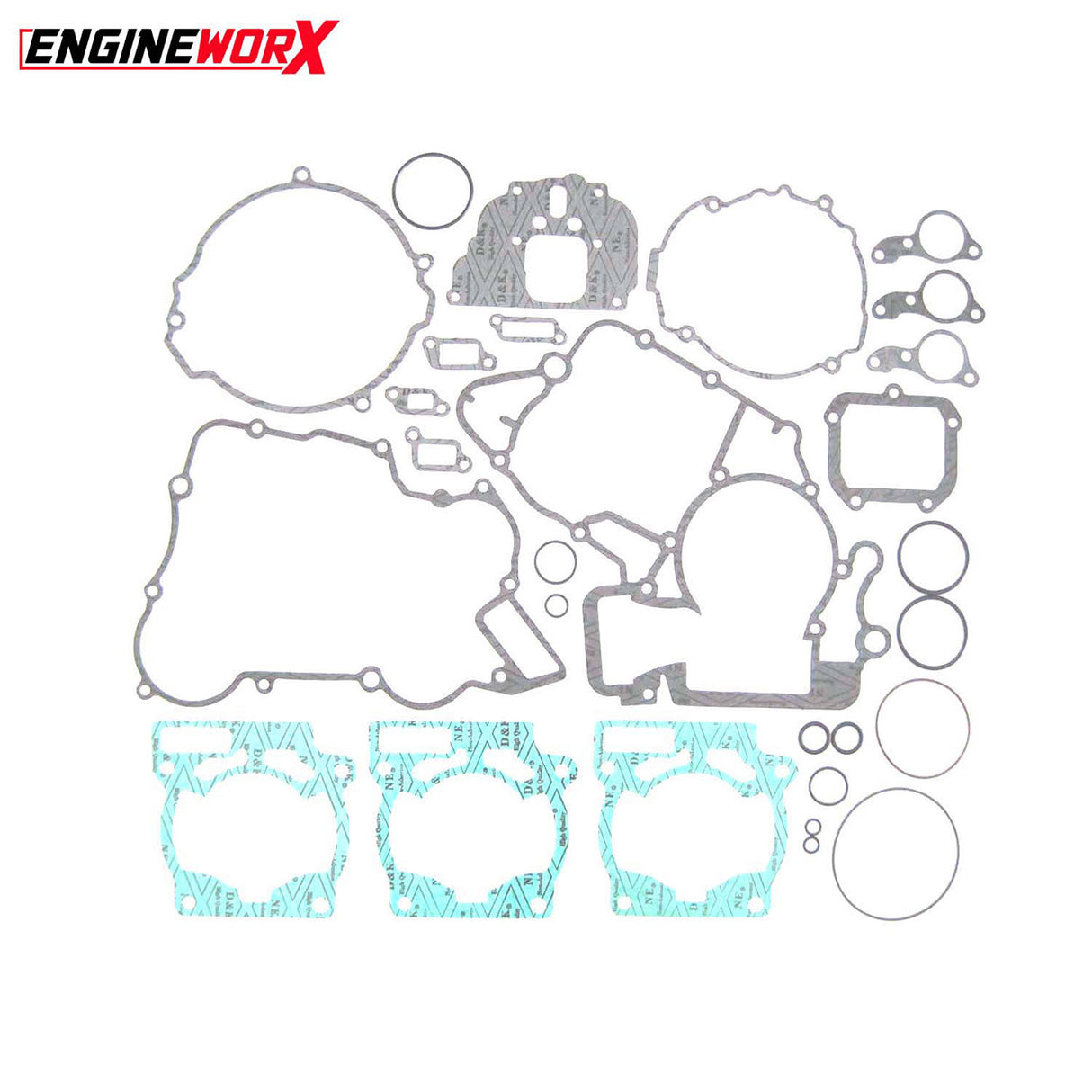 Engineworx Gasket Kit (Full Set) KTM SX/EXC 125 07-15 SX144 07-08 SX150 09-15 Husqvarna TC/TE 125 14-15