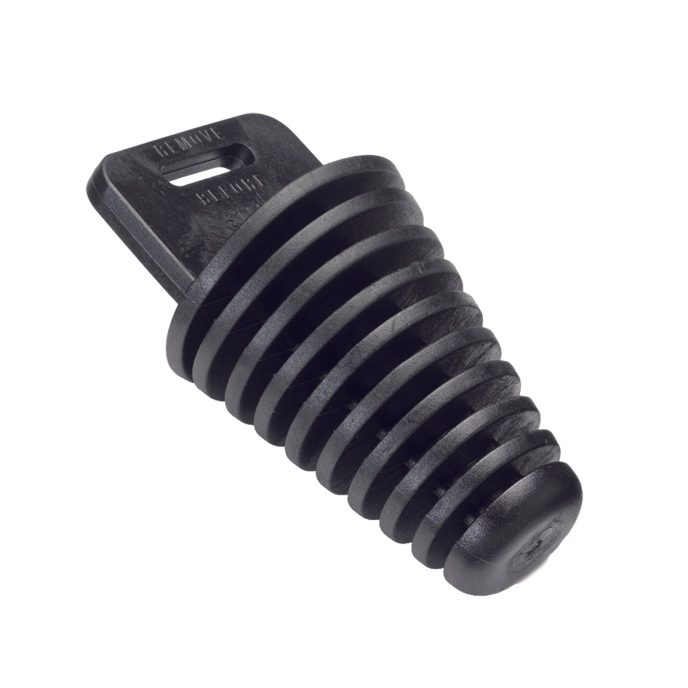 EXHAUST PLUG 4-STROKE BLACK