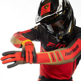 Vapor React Youth Glove - Racing Red/Black