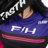 Elrod React Women's Jersey - Electric Fuchsia/FH Purple