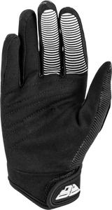 F-16 2026 Youth Gloves - Black/White