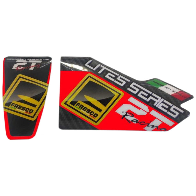 Fresco Exhaust Silencer Sticker (Red)