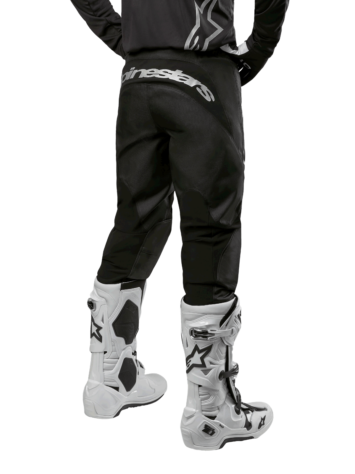 FLUID GRAPHITE PANTS - BLACK/SILVER