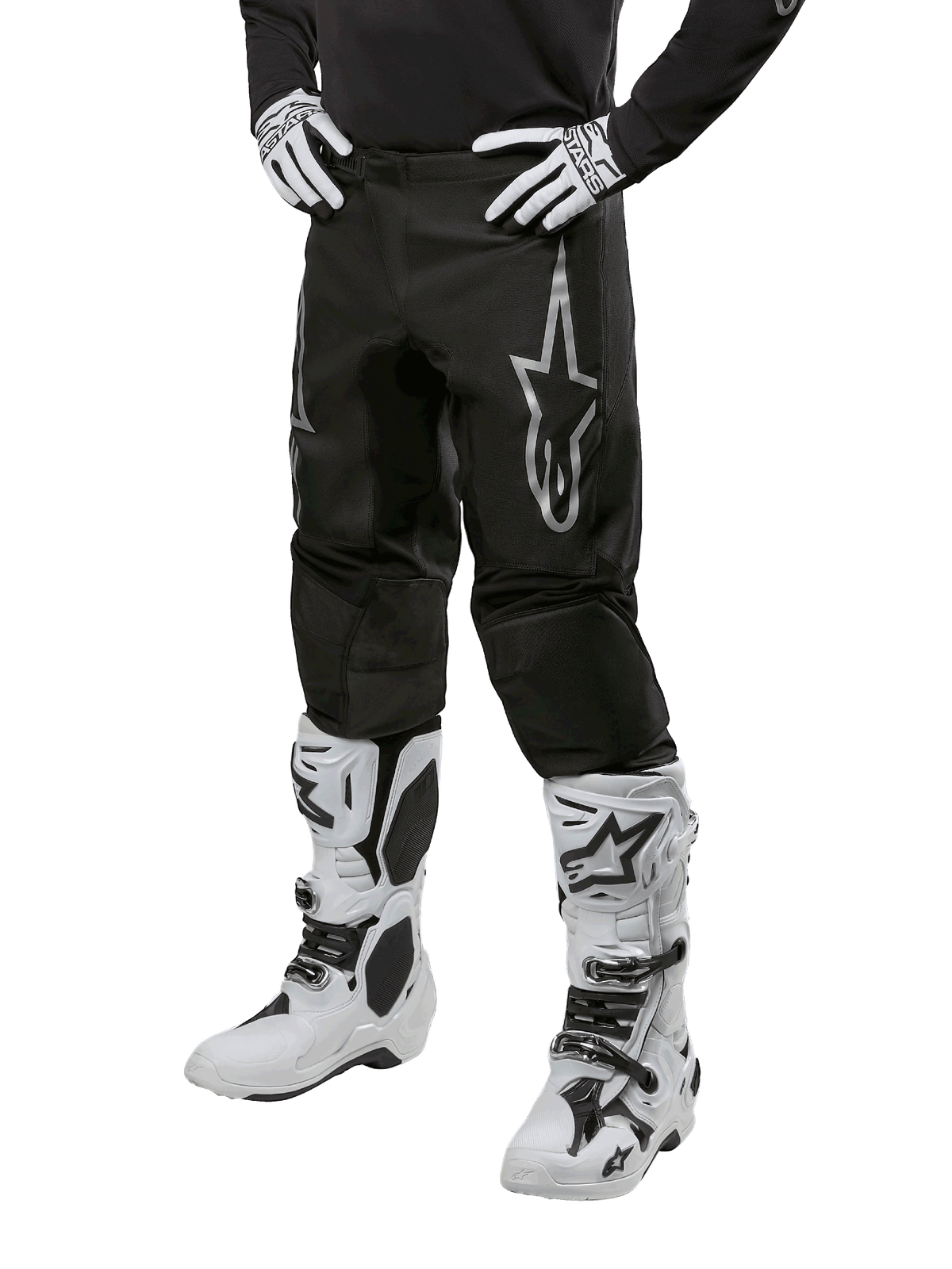 FLUID GRAPHITE PANTS - BLACK/SILVER