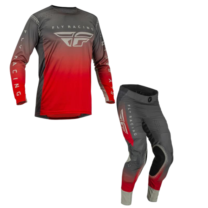 FLY 2023 LITE RED/GREY KIT COMBO